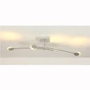 Disc Dela Deckenleuchte 4-flammig 4xLED 4,5W 1808Lm silber