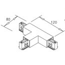 T-Verbinder f&uuml;r Stromschiene 3-Phasen