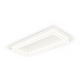 LED Deckenleuchte Square R50 36W 2880lm 3000K 50x35cm wei&szlig; IP20